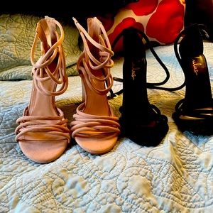 Both heels sold together.